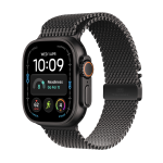 Apple Watch Ultra 4, 49 mm, Titanium Milanese Loop, L, must titaan - Nutikell