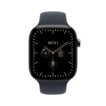 Apple Watch 12, 46 mm, GPS + Cellular, titaan, sport band, M/L, titaan / tumesinine - Nutikell
