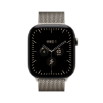 Apple Watch 12, 46 mm, GPS+5G, titaan, Natural Milanese Loop, S/M, titaan - Nutikell