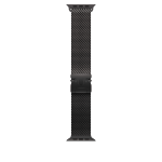 Apple Titanium Milanese Loop, 49 mm, L, must titaan - Kellarihm