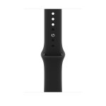 Apple Sport Band, 46 mm, XL, must - Kellarihm