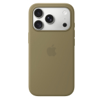 Apple Silicone Case with Magsafe, iPhone 18 Pro, roheline - &Uuml;mbris