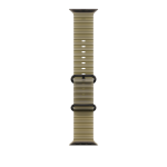 Apple Ocean Band, 49 mm, must titaan / l&auml;bipaistev roheline - Kellarihm