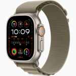 Apple Watch Ultra 2, 49 mm, Alpine Loop, Large, roheline - Nutikell