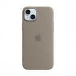 Apple Silicone Case with Magsafe, iPhone 15 Plus, pruun - &Uuml;mbris