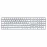 Magic Keyboard with Touch ID and Numeric Keypad, SWE, valge - Juhtmevaba klaviatuur