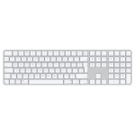 Magic Keyboard with Touch ID and Numeric Keypad, ENG, valge - Juhtmevaba klaviatuur