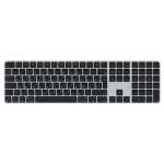 Magic Keyboard with Touch ID and Numeric Keypad, RUS, must - Juhtmevaba klaviatuur