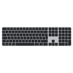 Magic Keyboard with Touch ID and Numeric Keypad, SWE, must - Juhtmevaba klaviatuur