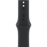 Apple Sport Band, 42 mm, S/M, must - Kellarihm