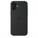 Apple Silicone Case with Magsafe, iPhone 16 Plus, must - &Uuml;mbris