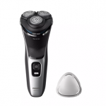Philips Shaver 3000 Series, Wet & Dry, must/h&otilde;bedane - Pardel