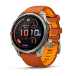 Garmin Fenix 9 Pro, 47 mm, inReach, titaan, oranž - Spordikell