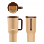 Kambukka Rio Tumbler, 950 ml, Almond Dream, pruun - Termokruus