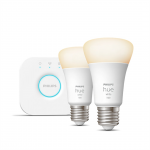 Philips Hue Starter Kit, Bridge, 2x E27, valge - Nutivalgusti stardikomplekt