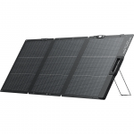 EcoFlow Solar Panel, 160 W, must - Kaasaskantav p&auml;ikesepaneel