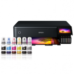 Epson EcoTank L8180, A3+, WiFi, LAN, SD, must - Multifunktsionaalne v&auml;rvi-tindiprinter