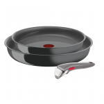 Tefal Ingenio Renew, 3-osaline, 24/28 cm - Praepannide komplekt + eemaldatav k&auml;epide