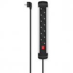 Hama Power Strip, 6 pesa, 1,5 m, must - Pikendusjuhe