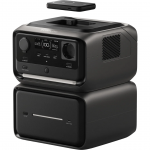 EcoFlow River 3 Max Plus Wireless, 858 Wh, must/hall - Akujaam