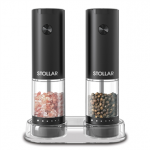 Stollar the Salt & Pepper, must - Soola- ja pipraveski