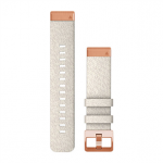 Garmin fenix, 20mm, QuickFit, kreemikas s&auml;bruline nailon - Vahetusrihm