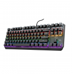 Trust GXT834 Callaz TKL, SWE, must - Klaviatuur