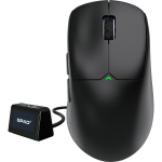 QPAD Mark Model 5 Vision, must - Juhtmevaba hiir
