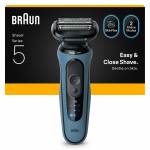 Braun Series 5, Wet & Dry, sinine - Pardel