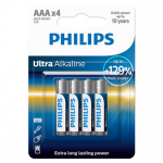 Philips Ultra Alkaline, AAA, 4 tk - Patarei