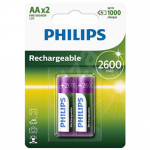 Akupatarei Philips AA 2600 mAh (2 tk)