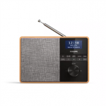 Philips TAR5505, DAB+, FM, Bluetooth, taimer, pruun - K&ouml;&ouml;giraadio