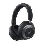 Soundcore Space One Pro, must - Juhtmevabad k&otilde;rvaklapid