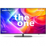 Philips The One PUS9060, 50'', 4K UHD, QLED, must - Teler