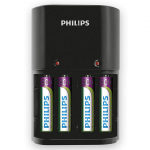 Laadija Philips + 4 x AAA 800 mAh