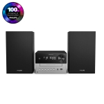 Philips TAM3205, 2.0, must/h&otilde;be - Muusikakeskus