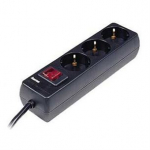 Hama Power Strip, 1,4 m, 3 pesa, must - Pikendusjuhe