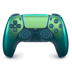 Sony DualSense, PlayStation 5, p&auml;rlmutter, roheline - M&auml;ngupult