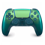 Sony DualSense, PlayStation 5, p&auml;rlmutter, roheline - M&auml;ngupult