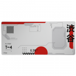 Trust GXT 759 XXL Gaming Mousepad, valge/punane - Hiirematt