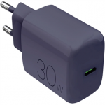 Puro DAILY 1, USB-C, 30 W, tumesinine - Laadija