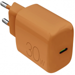 Puro DAILY 1, USB-C, 30 W, oranž - Laadija
