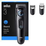 Braun Beard Trimmer Series 3, must - Habemetrimmer
