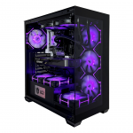 Intop Gaming R7 Aqua, Ryzen 7, 32 GB, 1 TB, RTX 5070, must - Lauaarvuti