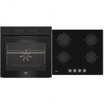 Beko, 72 L, must - Integreeritav ahi + gaasipliidiplaat