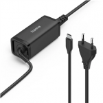 Hama, USB-C, 5-20 V, 65 W, must - S&uuml;learvuti vooluadapter