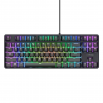 Trust GXT 864 Cada TKL, US, must - Klaviatuur