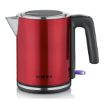 Severin, 2400 W, 1 L, punane - Veekeetja