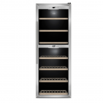 Caso WineComfort 1260 Smart, 126 pudelit, k&otilde;rgus 160 cm, roostevaba teras - Veinik&uuml;lmik