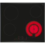 Bosch, laius 60,6 cm, terasraamiga, must - Integreeritav keraamiline pliidiplaat